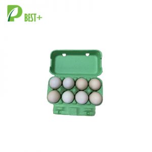 Green 8 eggs Cartons 314