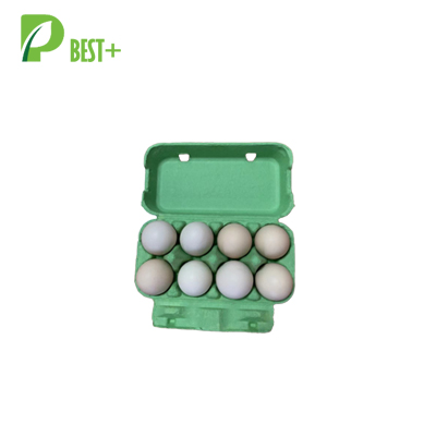 Green 8 eggs Cartons 314