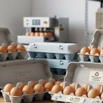 10 cells Egg Carton Factory Best Plus Pulp Custom Pulp Packaging Tray Wholesale 10-hole molded pulp egg carton manufacturer Bestplus Pulp