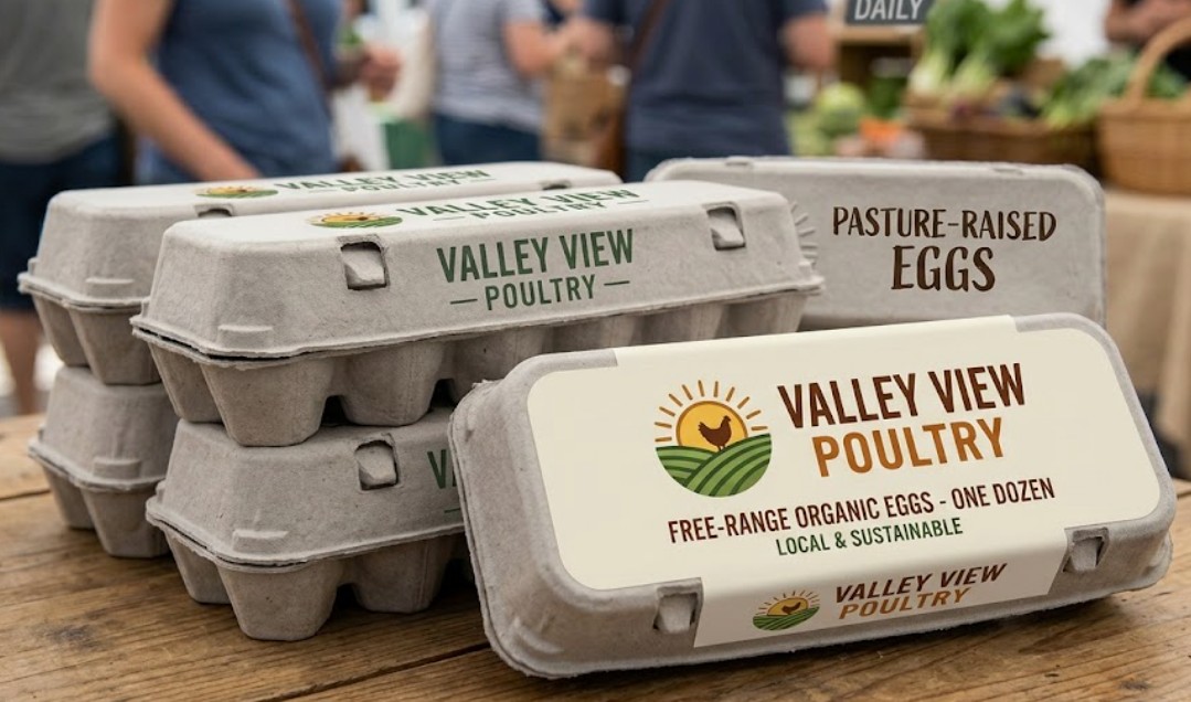 Stand Out on the Shelf How to Customize Your Brand Logo on Pulp Egg Cartons